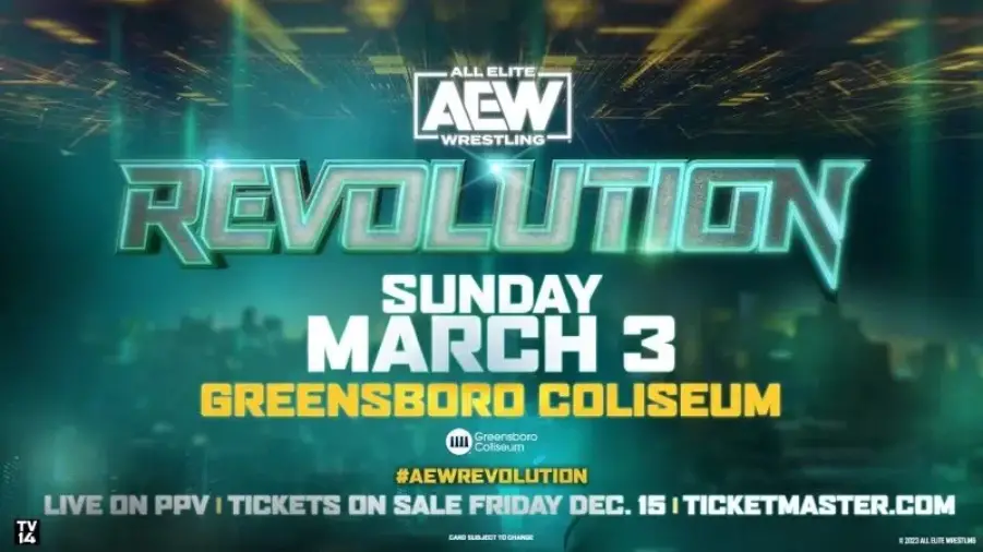 AEW Revolution Set For March 3 2024 Cultaholic Wrestling